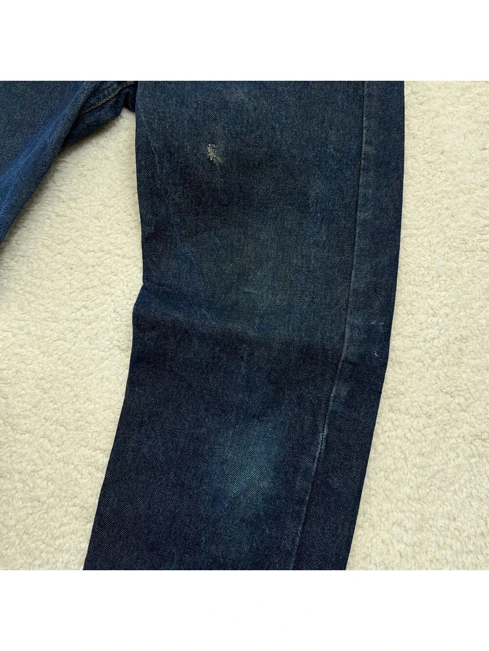 Levis Orange Tab 505 Mens 32x34 Dark Wash Straight Made in USA Vintage Denim